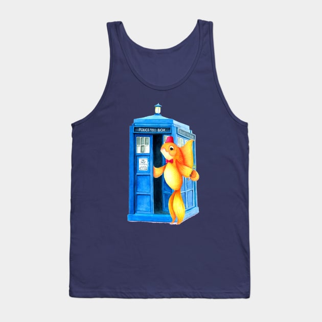 Doctor Who Fish Tank Top by KatherineAppleby